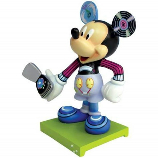 5.91 Inch Multicolor,6003765 Enesco The World of Miss Mindy Christmas Mickey Mouse Figurine 5.91 Inch Multicolor,6003765 Enesco The World of Miss Mindy Christmas Mickey Mouse Figurine